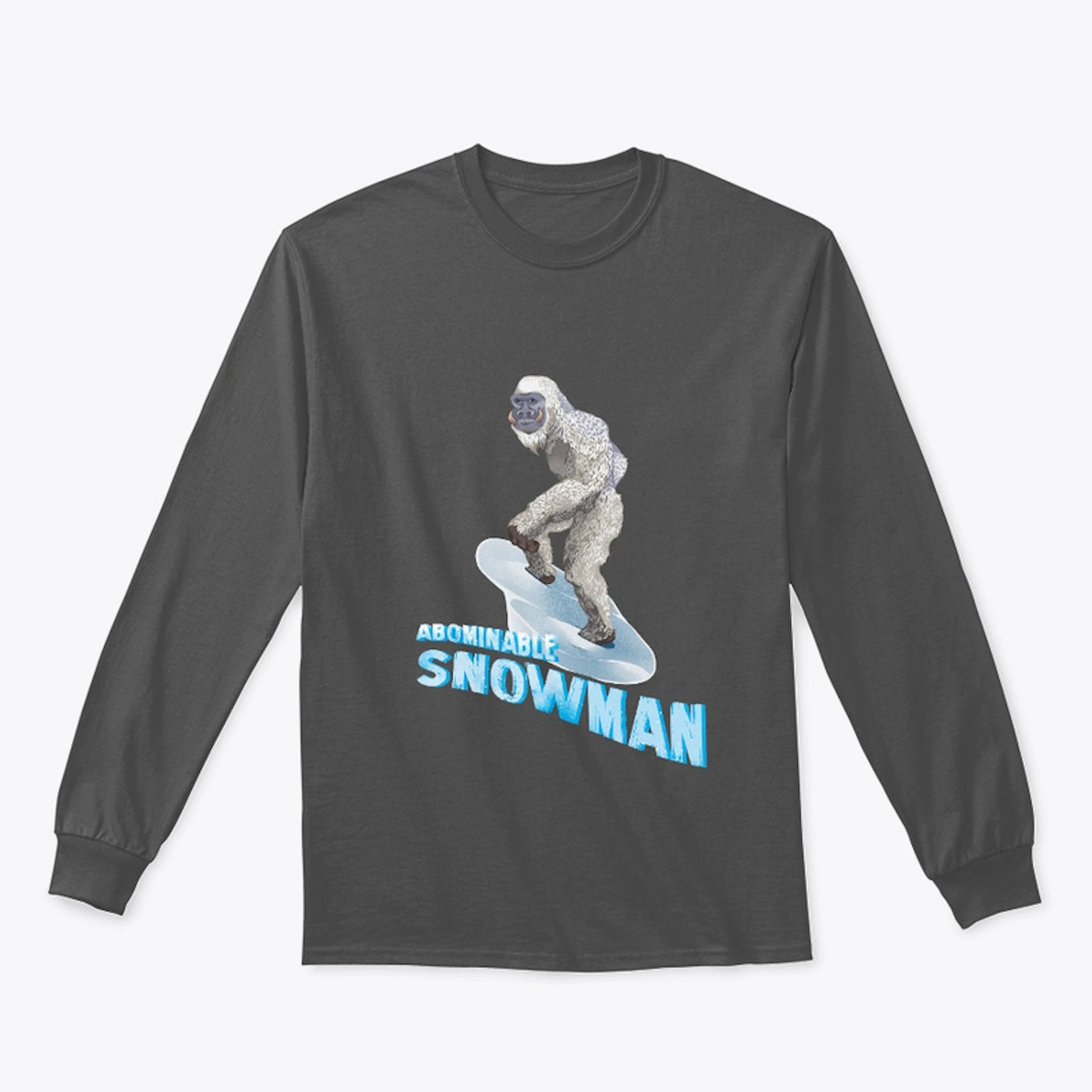 Abominable Snowman Long Sleeve Tee