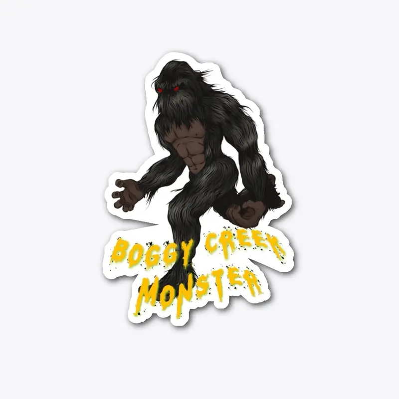 Boggy Creek Sticker