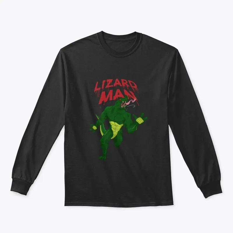  Lizard Man Long Sleeve Tee