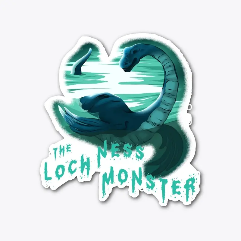 Loch Ness Sticker