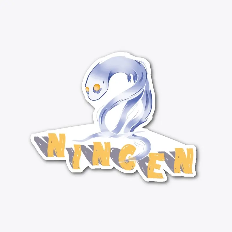 Ningen Sticker